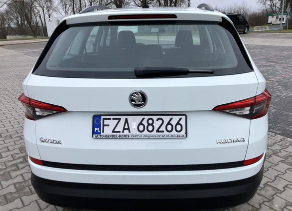 Skoda Kodiaq cena 89900 przebieg: 235000, rok produkcji 2017 z Białogard małe 154